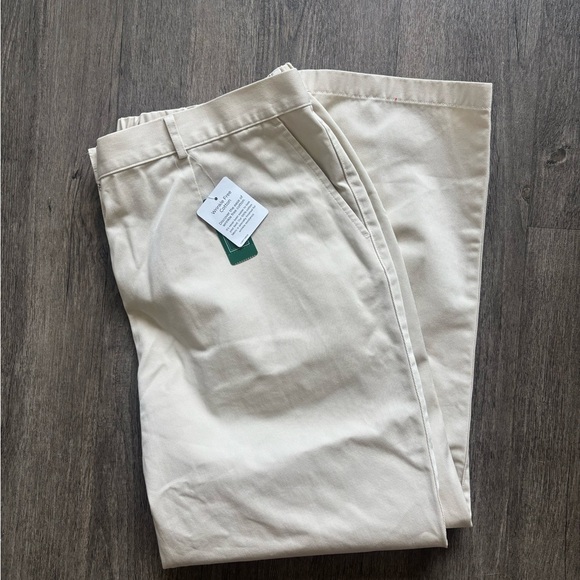 L.L. Bean NWT Women's Cream Trousers - Picture 1 of 6